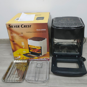 En stock – Friteuse sans huile grande capacité 15L pour pizzas, prête à être expédiée – Idéale pour petits restaurants – Grande friteuse à air chaud - Product Image 3
