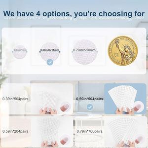 Fita Adesiva de Gancho e Laço, Pontos Adesivos de Gancho e Laço para Injeção - Product Image 3