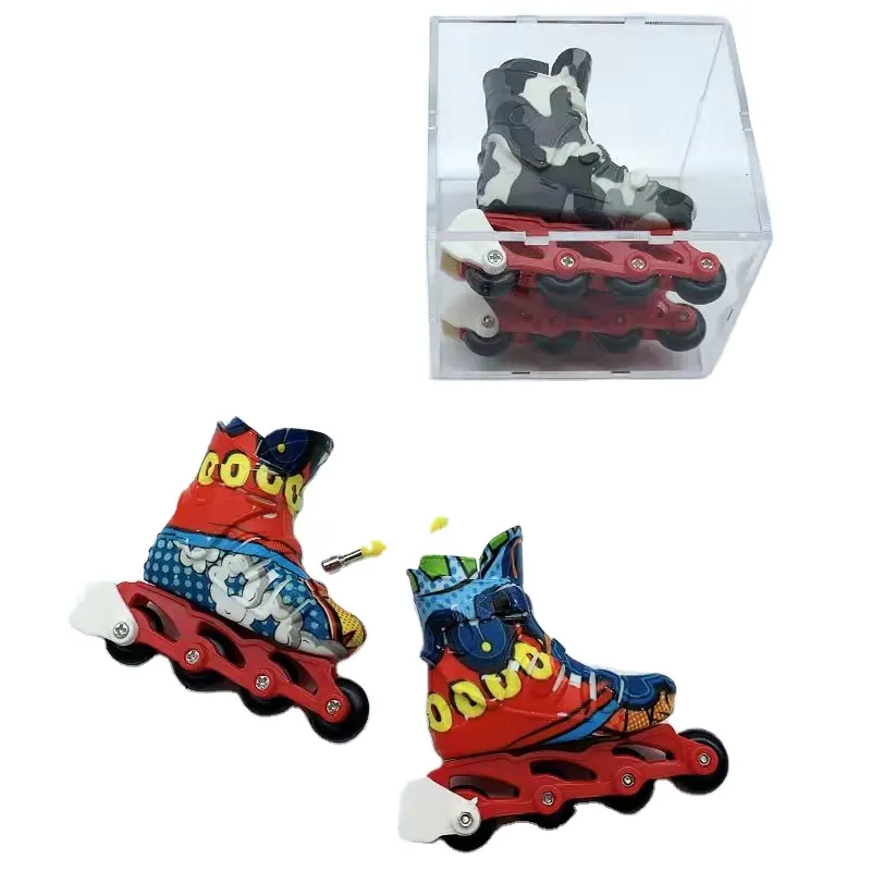 Children's educational toy mini skates mini finger skate shoes
