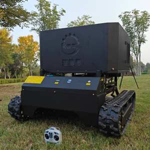 Tondeuse à gazon robotisée sur mesure certifiée CE OEM/ODM, débroussailleuse pour vergers, tondeuse à gazon pour ferme, tondeuse à gazon sans fil pour pentes avec pulvérisateur - Product Image 3