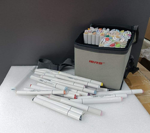 Juego de Marcadores Acrílicos para Estudiantes y Niños, 240 Colores, Punta Suave, Marcadores Opacos a Base de Agua para Dibujo Artístico - Product Image 4