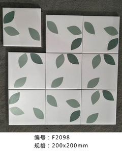 200 moderno x 200mm arti e mestieri piastrelle in ceramica rustica superficie opaca con struttura in pietra per applicazioni di pareti e pavimenti interni - Product Image 6