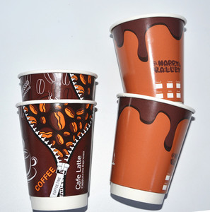Green Treasure MY, logotipo personalizado, papel de pared doble impreso, taza de café, papel de cartón <span class=keywords><strong>artesanal</strong></span> desechable, papel para bebidas, tazas de té - Product Image 3