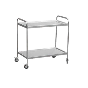 VICTORY 304 Chariot de salle à manger en acier inoxydable avec roues Approvisionnement direct en usine pour hôtels et restaurants Inox Car - Product Image 3