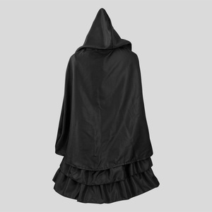 European Style Court Dress Plus Size Red Black Gothic Cosplay Costume For Halloween Drama Role Playing - Product Image 3