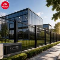 Clôture en maille soudée 3D anti-corrosion pour extérieur, clôture métallique incurvée pour terrain de sport, terrain de loisirs