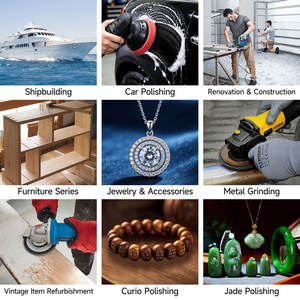 Tampon de polissage de peinture automobile de 6 pouces (150 mm), tampon en mousse robuste <span class=keywords><strong>pour</strong></span> la réparation des rayures, <span class=keywords><strong>restauration</strong></span> des défauts automobiles - Product Image 6