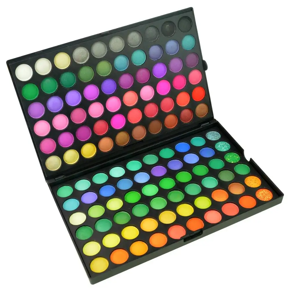 180 brilhante cor compõem paleta da sombra de olho cosméticos atacado