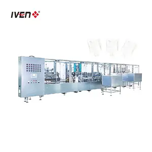Small Foot Space Occupied Normal Saline Solution Non-PVC Soft Bag IV Infusion Manufacturing Machine Plant