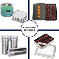 Roulements à billes à gorge profonde en acier chromé 608 haute vitesse 8x22x7mm pour skateboards et trottinettes, avec logo personnalisé, professionnels