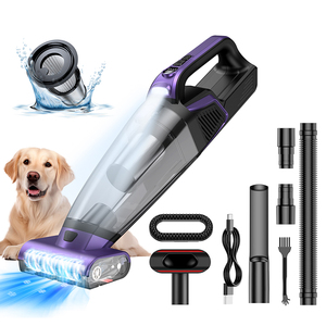 Xách tay cầm tay sứ Máy hút bụi, vật nuôi tóc Remover, dual-động cơ không dây chân không cho xe & Home sử dụng - Product Image 2