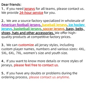 Grosir Pabrik Bordir New Orleans # 0 Tyson # 6 Shough # 9Brees # 41Kamara Jersey Sepak Bola Amerika - Product Image 2