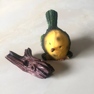 Ornements de souches d'arbre miniatures en résine, forme irrégulière, pour la décoration de la maison, artisanat artistique, décoration de plantes DIY WX-51 - Product Image 2