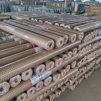 Rouleau de treillis métallique en acier galvanisé, treillis en acier revêtu de zinc à vendre, vente en gros d'usine