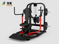 Machine à muscler les pectoraux et les deltoides arrière SK Plate Loaded Pec Fly, équipement de musculation commercial pour la poitrine et les épaules, vente directe d'usine OEM