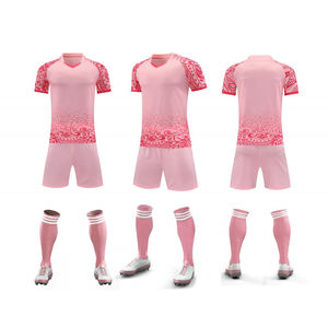 Conjunto de camiseta de fútbol de secado rápido sublimado personalizado uniforme de entrenamiento de fútbol para niños con nombre del equipo del club Conjunto de camiseta de ropa de fútbol - Product Image 1