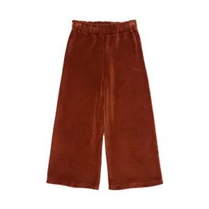 OEM ODM Children's Versatile Trousers Warm Girls Wide Leg Pants Fall New Baby Velour Flared Pants Casual Long Pants Clothing