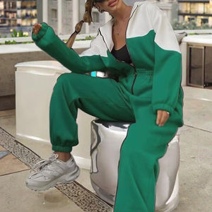 Ensemble décontracté d'été deux pièces pour femmes, haut à col rond et short imprimé - Product Image 3