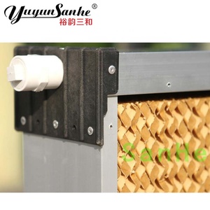 Aluminium-Rahmen Kühlpad Verdunstungsluftkühler Wasserkühlvorhang für Schweinefarm Geflügelhaus Gewächshaus - Product Image 2