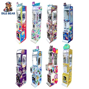 Mega Mini máquina <span class=keywords><strong>de</strong></span> garra juguetes pequeños grúa expendedora Arcade premios muñeca regalo caramelo máquina <span class=keywords><strong>de</strong></span> juego que funciona con monedas con aceptador <span class=keywords><strong>de</strong></span> billetes - Product Image 1