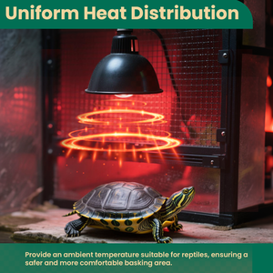 Lámpara de Calor Infrarroja para Mascotas en Existencia, Bombilla con Base E26, Ahorro de Energía, 100 W, Luz de Calor a Prueba de Explosiones para Terrarios de Reptiles, Tortugas y Lagartos - Product Image 4
