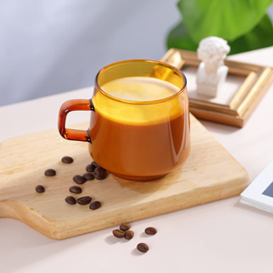 แก้วมัคบอโรซิลิเกต แก้วทนความร้อน แก้วน้ำชา น้ำผลไม้ นม กาแฟ แก้วน้ำใช้ในบ้าน แก้วกาแฟ - Product Image 5