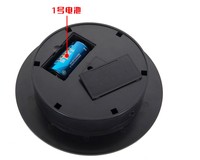 Support de présentation rotatif électrique OEM 20 cm pour bijoux, alimenté par batterie, plateau tournant pour photographie 360° en plastique ABS