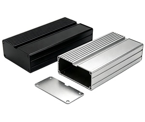 Aluminum Control Box Electronics Shielding EMI Protection IP55 Powder Coated PCB Board Extruded <b>Enclosure</b> - Product Image 1
