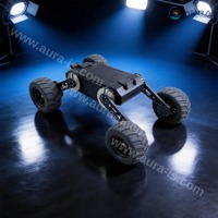 Plataforma de Chasis UGV Todoterreno AURA TR-C01, Vehículo Modular No Tripulado para Inspección y Aplicaciones de Campo con Personalización