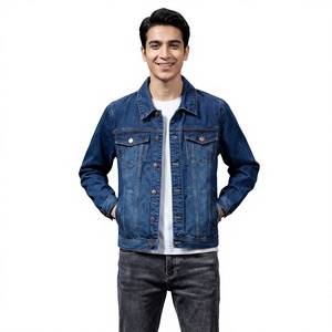 Vêtements mode avant haute qualité Cool accrocheur nouveau à la mode décontracté ample amusant Jean veste hommes avec Design - Product Image 1