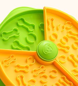 अनुकूलित पर्यावरण के अनुकूल सिलिकॉन दो परतों के लिए धीमी खिलाने वाली पालतू पहेली के लिए दो परतों को धीमा खिला कटोरे - Product Image 5