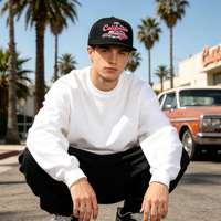 Casquette Snapback à Visière Plate Personnalisée OEM ODM en Gros, Style Vintage Rétro avec Logo Brodé 3D, Réglable, pour la Plage