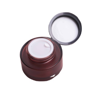 2025 nouveau Pulida mat ambre <span class=keywords><strong>rouge</strong></span> givré luxe soins de la peau Lotion pompe bouteille pot 120ml verre cosmétiques bouteille emballage ensemble - Product Image 2