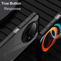 Coque de téléphone mate transparente antichoc Hybrid Armor pour Xiaomi Redmi A3 2024 /note 13 pro plus/A1 plus/12 /POCO X3