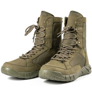 Botas de Senderismo SF50 713 de Lona Impermeable para Exteriores, Color Verde Oliva, para Todas las Estaciones, con Cordones, Estilo Táctico para Hombre - Product Image 1
