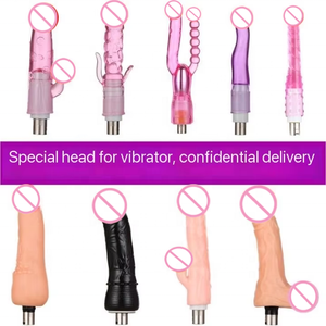 Лидер продаж, насадки для секс-машины для взрослых, реалистичные фаллоимитаторы, массажный пистолет, насадки с креплениями для дилдо - Product Image 2