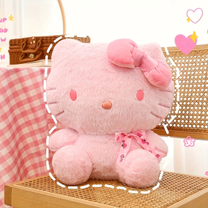 Boneca de Pelúcia Hello <span class=keywords><strong>Kitty</strong></span> Rosa de 25 cm - Animal de Pelúcia Fofo e Abraçável, Ideal para Presentes de Feriados e Festas - Product Image 5