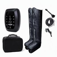 Bottes de récupération à 8 chambres, 5200 mAh, compression d'air maximale 260 mmHg, masseur de jambes avec sac de transport
