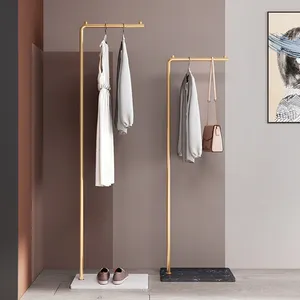 Modern Design Living Room Metal Hanging Clothes Stand Coat Rack Clothes Hanger Hat Coat Rack