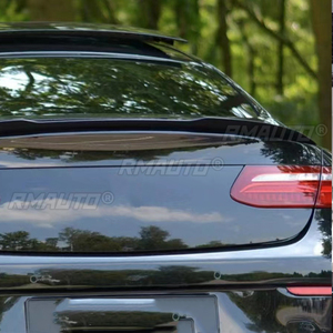 Alerón Trasero para Maletero de Mercedes Benz Clase E Coupé C238, Estilo Fibra de Carbono, Deflector E53 AMG M4, Negro Brillante - Product Image 5