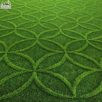 Tapis en plastique nouvelle marque chinoise décor vert de pelouse jardin faux gazon tapis synthétique prix sur gazon artificiel