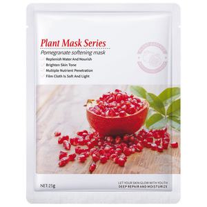 Masque facial en feuille de 25g pour le soin de la peau, aux extraits de plantes et de fruits, vente en gros d'usine OEM - Product Image 3