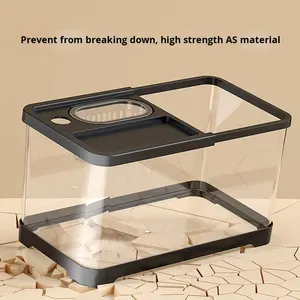 Streng geselecteerde acryl schildpadenvijver, ecologisch landschap, professionele zonnebadplaatsen en klimplatforms voor schildpadden. - Product Image 4