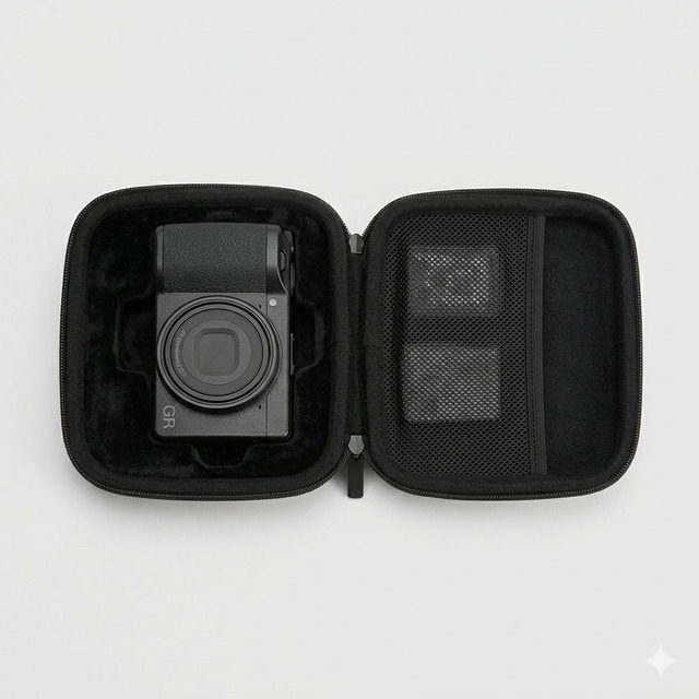 Custom Hard EVA Camera Case Shockproof Portable Storage Bag for GR IV Digital Camera
