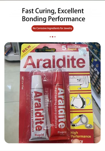 Adhesivo Estructural Transparente de Doble Componente ZT 150 Araldite de 5 Minutos de Secado, Pasta Adhesiva AB para Construcción - Product Image 4