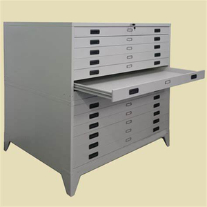 JH-Mech Blueprint Storage <strong>Cabinet</strong> with Different Size Clamps Easy to Use Large <strong>Metal</strong> Vertical Blueprint Flat <strong>File</strong> <strong>Cabinets</strong> - Product Image 6