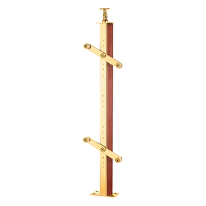 Venta al por mayor balaustrada de vidrio Acero inoxidable al aire libre de barandilla de cubierta <span class=keywords><strong>para</strong></span> sistemas de terraza - Product Image 5
