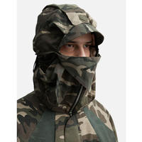 Veste coupe-vent imperméable à capuche personnalisée, réactive à l'eau, pour homme, pour l'extérieur