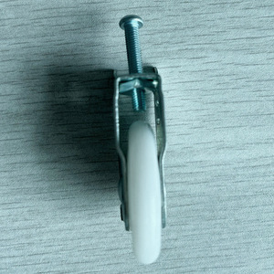 Roulette de porte-fenêtre en fer HL001, accessoire de roue de rail pour porte coulissante de douche/salle de bain - Product Image 2