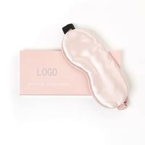 Best Selling Real Pillow Case Set Custom Soft 100% Mulberry Silk Eye <b>Mask</b> - Product Image 3
